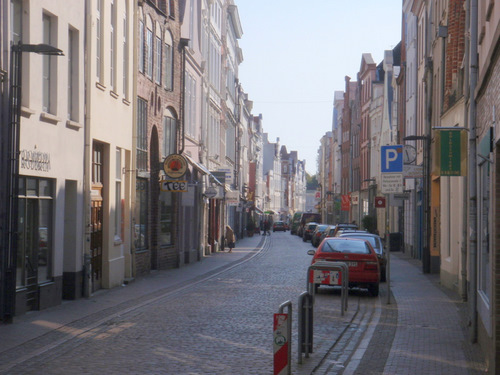 Another Lübeck city street view.